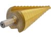 YATO Lépcsős fúró 6-38 mm 12 lépcsős HSS titán-nitrid