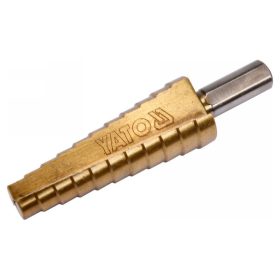   YATO Lépcsős fúró 10-20 mm 11 lépcsős HSS titán-nitrid
