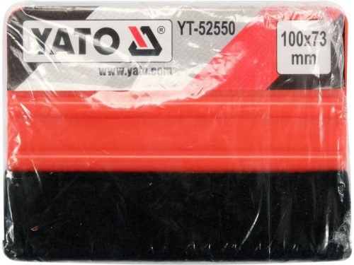YATO Műanyag simító filccel fóliákhoz 73 x 100 mm