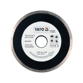   YATO Gyémánt vágókorong 125 x 2,2 x 5,3 x 22,2 mm folytonos