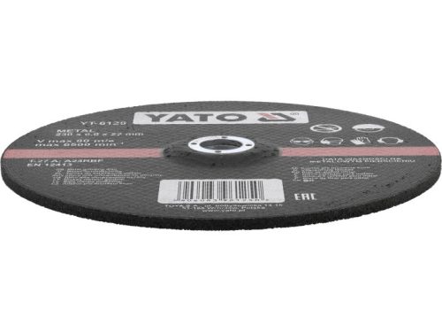 YATO Tisztítókorong fémre 230 x 6,0 x 22,2 mm