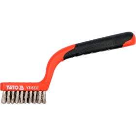 YATO Drótkefe inox 3 soros 180 mm