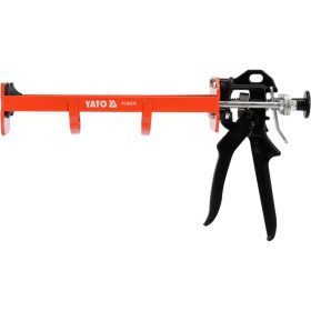YATO Dupla kittkinyomó pisztoly 2 x 400 ml erősített