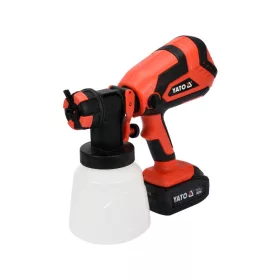   YATO Akkus festékszórópisztoly 1000 ml 18 V Li-Ion (1 x 4,0 Ah akku + töltő)