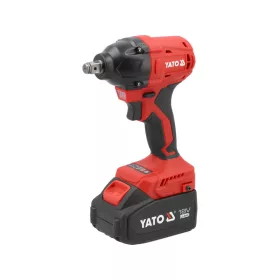   YATO Akkus ütvecsavarozó 1/2" 350 Nm szénkefe nélküli 18 V (2 x 4,0 Ah akku + töltő)