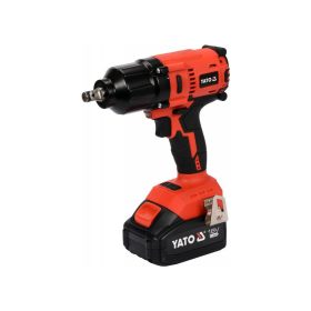   YATO Akkus ütvecsavarozó 1/2" 700 Nm szénkefe nélküli 18 V (1 x 3,0 Ah akku + töltő)