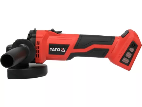 YATO Akkus sarokcsiszoló 125 mm 18 V (akku és töltő nélkül)