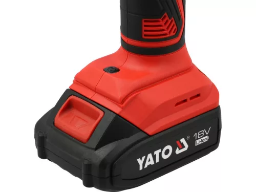 YATO Akkumulátoros metszőolló szénkefementes  40 mm 18 V ( 2 Ah akksival és töltővel )