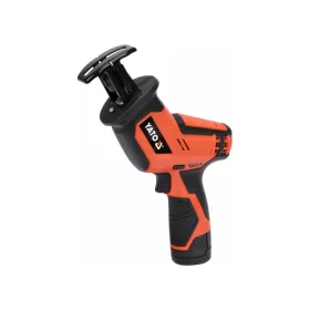   YATO Akkus szablyafűrész 12 V Li-Ion (1 x 2,0 Ah akku + töltő)