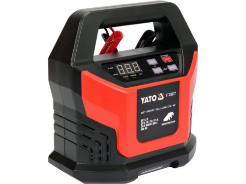 YATO Akkumulátor töltő 12 V / 20 A / max. 300 Ah