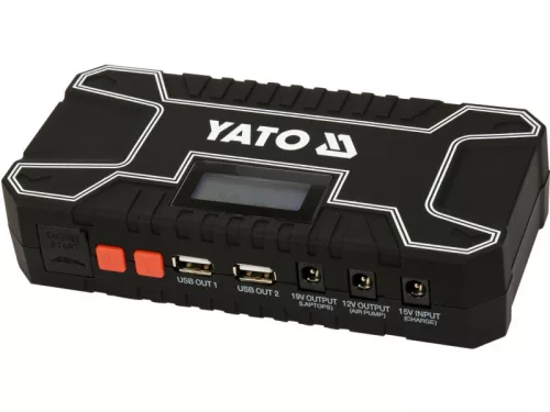 YATO Akkumulátor indító és power bank 12000 mAh