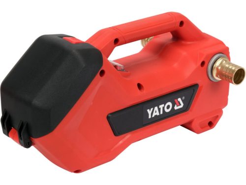 YATO Akkus víz- és olajszivattyú 3/4" 18 V (1 x 3,0 Ah akku + töltő)