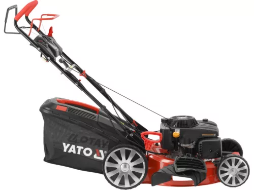YATO Önjáró benzines fűnyíró 530 mm elektromos gyújtáskapcsolóval