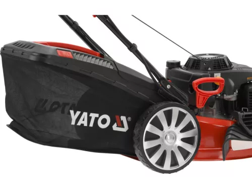 YATO Önjáró benzines fűnyíró 530 mm elektromos gyújtáskapcsolóval