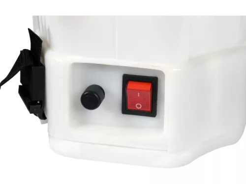 YATO Akkus és napelemes háti permetező 16 liter 12 V 8,0 Ah