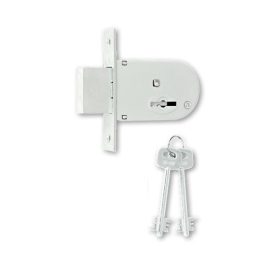 ZÁR PATKÓ BEVÉSŐ RETESZZÁR 2 DB KÉTTOLLÚ KULCCSAL