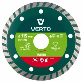 GYÉMÁNTVÁGÓ VERTO  61H2T1 115 MM TURBO
