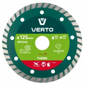 GYÉMÁNTVÁGÓ VERTO  61H2T5 125 MM TURBO