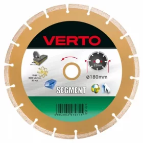 GYÉMÁNTVÁGÓ VERTO  61H3S8 180 MM SZEGM