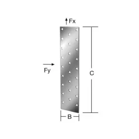 VORMANN PERFORÁLT LEMEZ 71052 100X300/ 10 DB