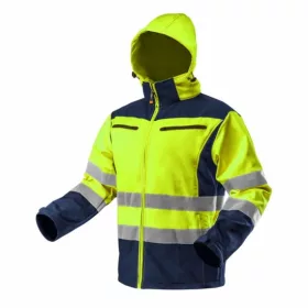   LÁTHATÓSÁGI DZSEKI NEO 81-700-M SOFTSHELL, KAPUCNIVAL, SÁRGA