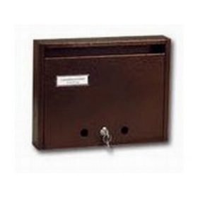   POSTALÁDA LAKÓTELEPI FEKVŐZÁRAS NÉVJEGYTARTÓS 85 35X27 CM FLORIDA 