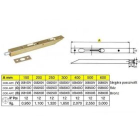 AJTÓTOLÓZÁR IBFM 16/150 SÁRGA HORG. 