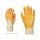 VÉDŐKESZTYŰ  R 9309  SÁRGA ÉRDES NITRIL /10 PÁR