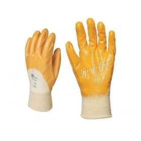 VÉDŐKESZTYŰ  R 9310  SÁRGA ÉRDES NITRIL /10 PÁR