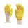 VÉDŐKESZTYŰ  R 9318  SÁRGA NITRIL/10PÁR