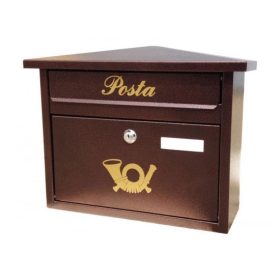 POSTALÁDA KÜLTÉRI ANTIK BRONZ APOLLÓ