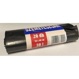 SZEMETESZSÁK 50X 60   30 L /20 DB