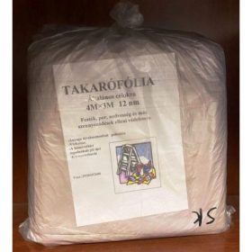 TAKARÓFÓLIA  3 MX 4 M 10 MIKRON 12 m2