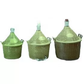 ÜVEGBALLON 10 L MŰANYAG BEVONATÚ