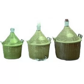 ÜVEGBALLON   5 L MŰANYAG BEVONATÚ