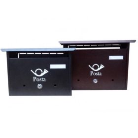POSTALÁDA KÜLTÉRI FEKVŐ NAGY ANTIK SZÜRKE 
