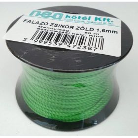 KŐMŰVESZSINÓR 1.6 MM / 50 M ZÖLD 