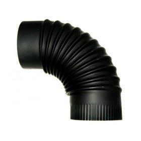 KÁLYHACSŐ FEKETE 1,0 130/90  KÖNYÖK 