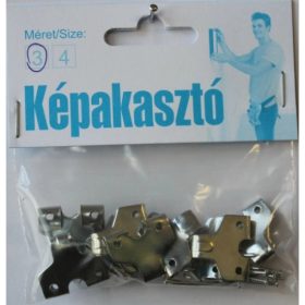 KÉPHOROG  3-AS ACÉLTŰSZEGGEL/10 DB