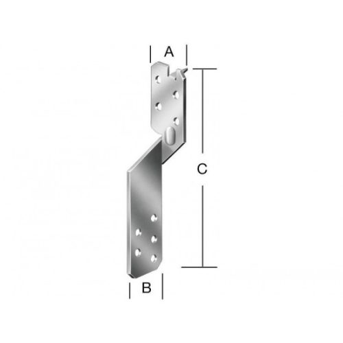 Vormann Szelemen-szarufa összekötő 70959 210 mm univerzális/ 50 db
