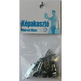 KÉPHOROG  2-ES ACÉLTŰSZEGGEL/10 DB