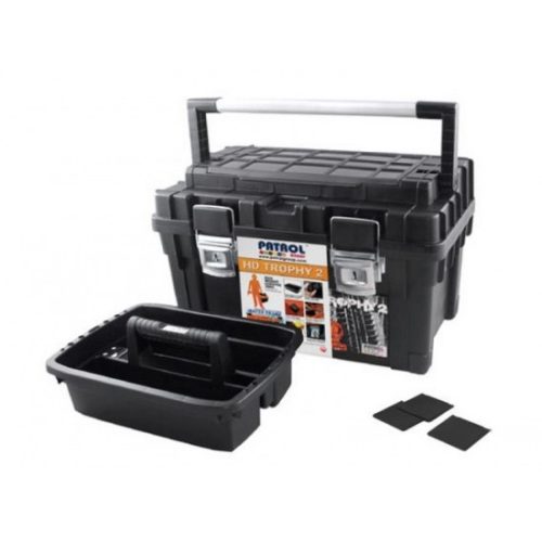 SZERSZÁMOSLÁDA PATROL HD TROPHY 2 FEKETE 595X345X355 MM