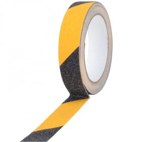   CSÚSZÁSGÁTLÓ JELZŐSZALAG  50 MM/5 M SÁRGA-FEKETE TRACON 