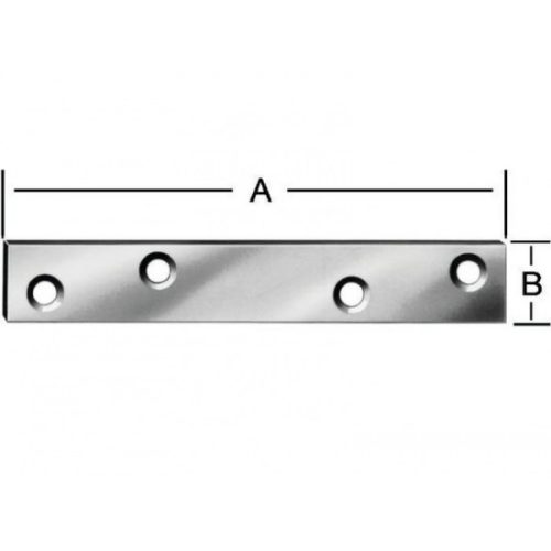 VORMANN ÖSSZEKÖTŐ LEMEZ 120X18 MM 183120Z/ 100 db