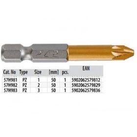 BEHAJTÓTÜSKE GRAPHITE  57H981 PZ1 50MM