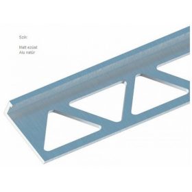 ÉLVÉDŐ FÉM SZÖGLETES  10 MM/3M  ALU NATÚR 101303