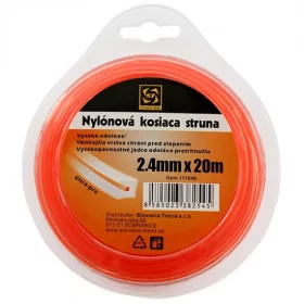   DAMIL FŰSZEGÉLYNYÍRÓHOZ DUALCUT DBQ 2,4 MM 20 M SZÖGLETES