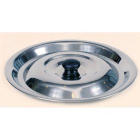 BOGRÁCSFEDŐ  10 L ROZSDAMENTES 37 CM