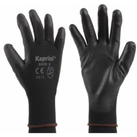 VÉDŐKESZTYŰ KAPRIOL 128026 SKIN FEKETE 9-ES