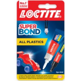   PILLANATRAGASZTÓ LOCTITE SUPER BOND PLASTIK 2 GR + 4 ML  2733065   2954981